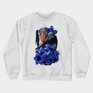 Shoebill Stork Crewneck Sweatshirt